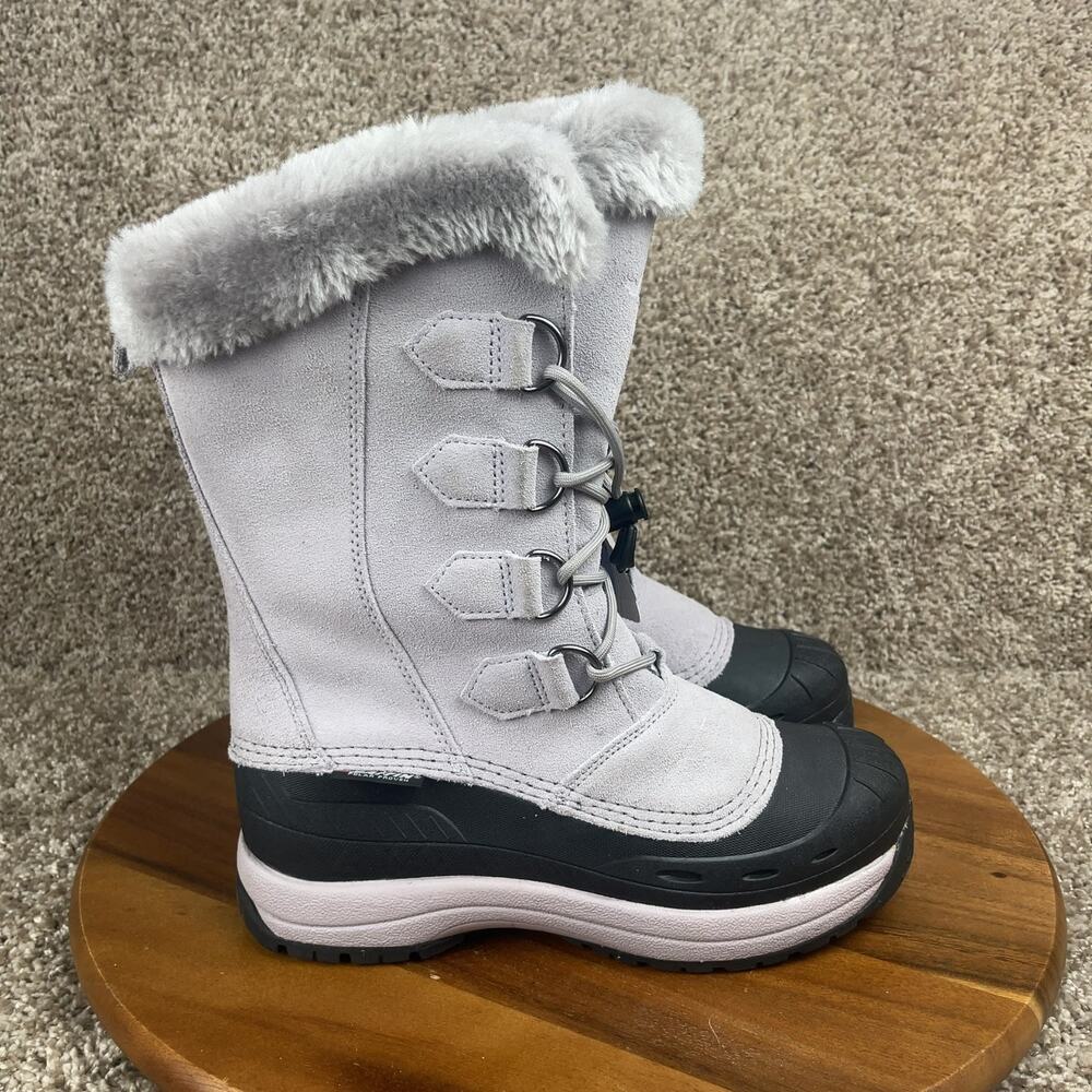 Baffin Chloe Winter/Snow Boots Gray Womens TWO DIFFERENT SIZED BOOTS 9 and 10